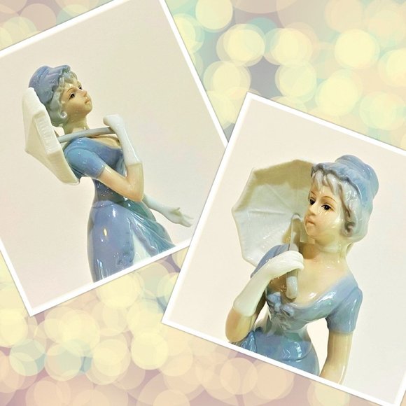 Vintage HK Harvey Knox Porcelain Woman Figurine - Picture 2 of 8